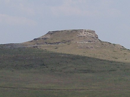 Le monument national de Agate Fossil Beds.