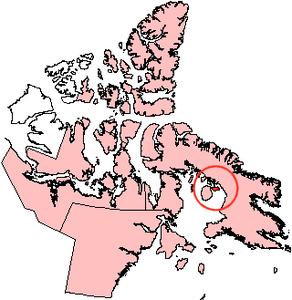 Location of Air Force Island