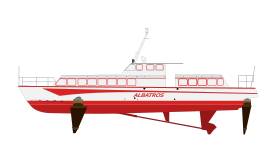 illustration de Albatros (hydroptère)