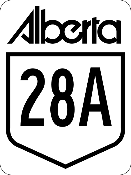 File:Alberta Highway 28A (1970s).svg