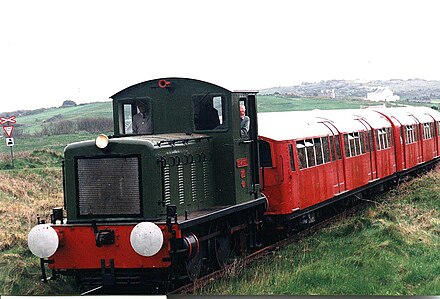 The railway runs from Braye to Mannez