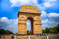 Plans to hold the final rounds of the competition at India Gate were abandoned for financial and security reasons. All India War Memorial (INDIA GATE).jpg