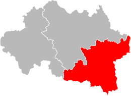 Arrondissement of Vichy - Läge