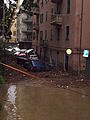 Italiano: Alluvione del 4 ottobre 2010 a Sestri Ponente - Via Vado (ore 17:15 circa)