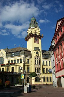Völklingen Town in Saarland, Germany