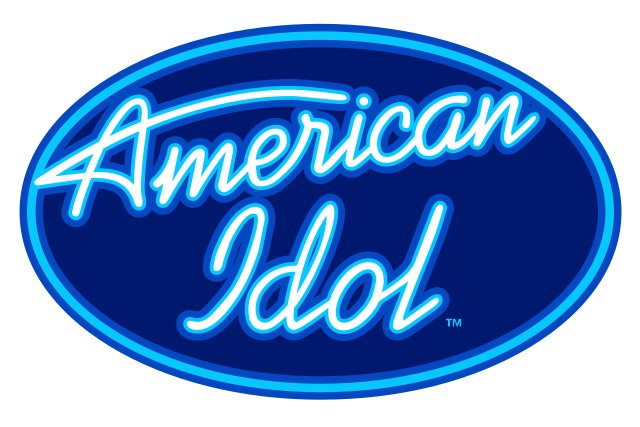 File:American Idol logo.svg
Description	
English: The original iteration of the logo for the television reality/talent show American Idol.
Date	2002
Source	Self-made work of the original uploader, created using Adobe Illustrator.
Author	19 Entertainment, FremantleMedia.
Permission
(Reusing this file)	The logo is claimed as public domain because the concept thereof is simplistic: only a bordered geometric shape and text in a simple, intelligible script, which would be difficult to file for copyright protection per U.S. laws.