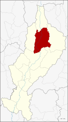 Distretto di Chae Hom – Mappa