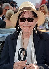 Anna Karina 2018 in Cannes