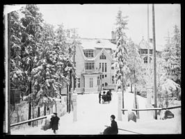 Anne Kures Hotel. Vinteren 1905.