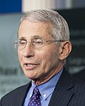 Thumbnail for File:Anthony Fauci on April 16, 2020 face detail, from- White House Coronavirus Update Briefing (49784743606) (cropped).jpg