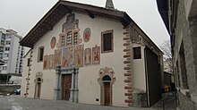 Aosta Chiesa Santo Stefano Facciata.JPG