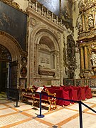 Sepulcro de Hurtado de Mendoza en la catedral de Sevilla.