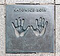 * Nomination Pavement plaque to Rafał Buszek at the Avenue of Volleyball Stars in Katowice --Mike Peel 07:35, 10 September 2024 (UTC) * Promotion  Support Good quality. --Poco a poco 07:39, 10 September 2024 (UTC)