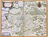 «Руссия или Московия, западная часть» (Joan Blaeu), 1638-1690 гг.