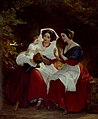 Italienerinnen im Park, 1840