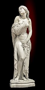 Chloris caressée par Zéphir (1849), marbre, musée des Augustins de Toulouse.
