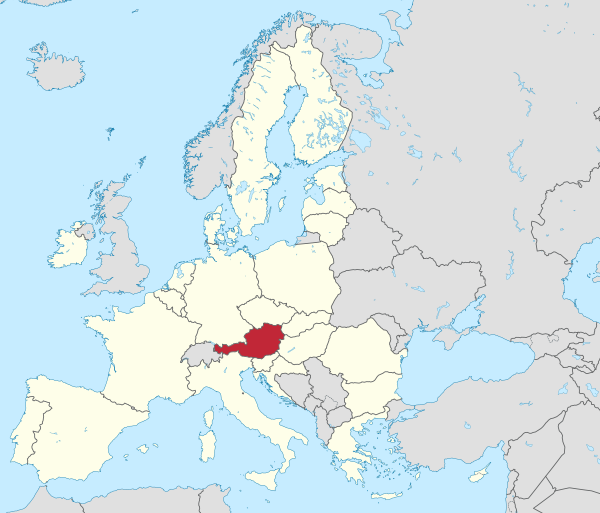 Austria in European Union (-rivers -mini map).svg