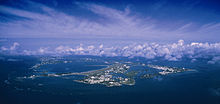 Aerial view of Bermuda, with St. David's Island in the foreground. BDA Aerial.jpg