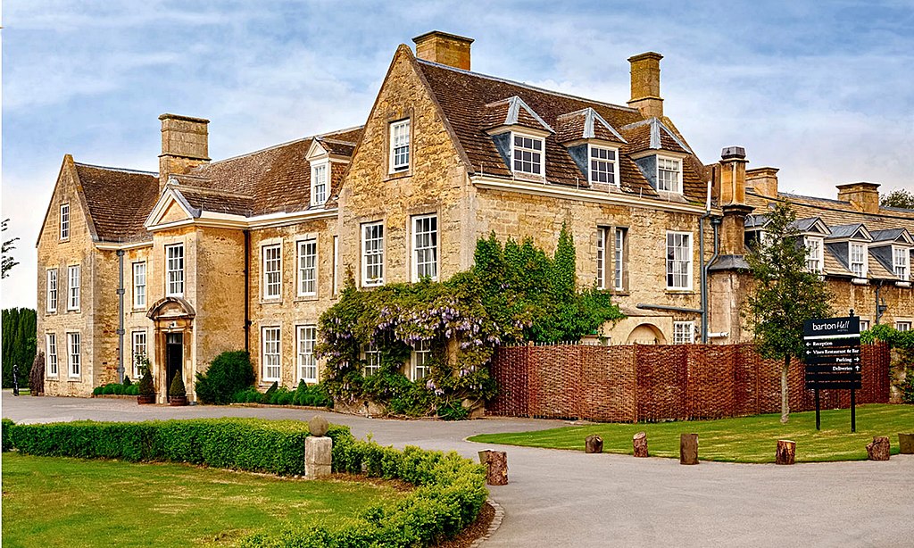 Small picture of Barton Hall Hotel - Vines Brasserie courtesy of Wikimedia Commons contributors