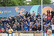 Deutsch: Beachhandball Europameisterschaften 2019 (Beach handball Euro); Tag 6: 7. Juli 2019 – Männerfinale, Dänemark-Norwegen 2:0 (25:18, 19:16) English: Beach handball Euro; Day 6: 7 July 2019 – Men's Final – Denmark-Norway 2:0 (25:18, 19:16)