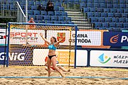 Deutsch: Beachhandball Europameisterschaften 2019 (Beach handball Euro); Tag 5: 6. Juli 2019 – Frauen, Halbfinale, Kroatien-Dänemark 1:2 (12:19, 17:10, 4:7) English: Beach handball Euro; Day 5: 6 July 2019 – Semifinal Men – Croatia-Denmark 1:2 (12:19, 17:10, 4:7)