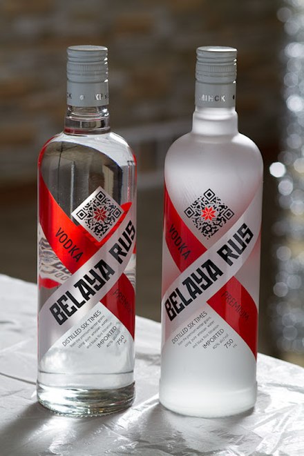 "Belaya Rus" vodka