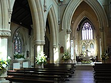 The interior of the Abbey Church Belmont Abbey, Interior.JPG