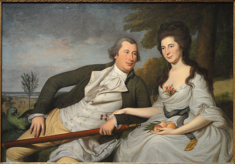 File:Benjamin and Eleanor Ridgely Laming by Charles Willson Peale, 1788, oil on canvas - National Gallery of Art, Washington - DSC00050.JPG