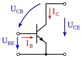 Unter Basis-Emitter-Spannung v