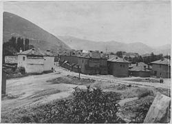 Изглед от селото през 1918 г.
