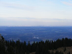 Blick vom Brauneck nördlich