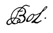 podpis Ferdynanda Bol