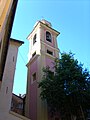 Campanile della chiesa di Santa Caterina presso Bonassola, Liguria, Italia