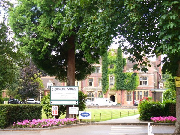 Box Hill School - Dalewood House in Mickleham village, now a boarding school. It follows Kurt Hahn's educational principles.