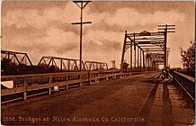 1852 - Bridges at Niles, Alameda Co. California.