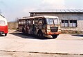 Čeština: Historický autobus Ikarus 630, depozitář TMB v Řečkovicích, Brno English: Ikarus 630 historical bus, depository of Technical Museum in Brno, Czech Republic Camera location 49° 15′ 10.14″ N, 16° 34′ 15.09″ E    View all coordinates using: OpenStreetMap