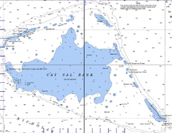 Mappa panoramica di Cay Sal Bank