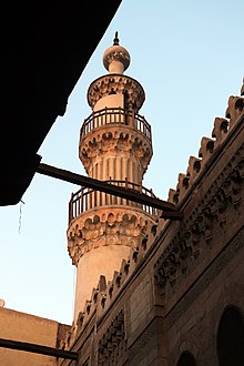 Cairo, moschea di al-kurdamadrasat, minareto 01.JPG