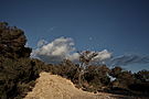 Cala Llentrisca, Ibiza, Spain, Moon.JPG