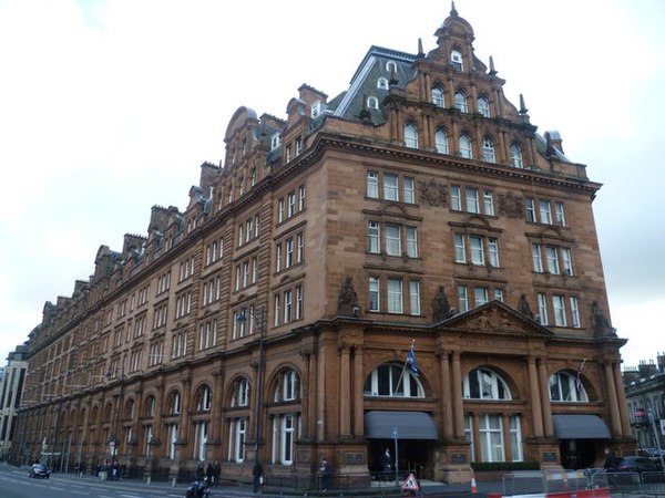Waldorf Astoria Edinburgh - The Caledonian, is the main surviving part of the former station complex