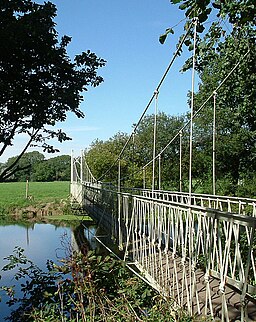 Canford Suspension Bridge - geograph.org.uk - 1482038