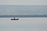 Лодка на озере Мбуро