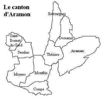 Mapa del cantón