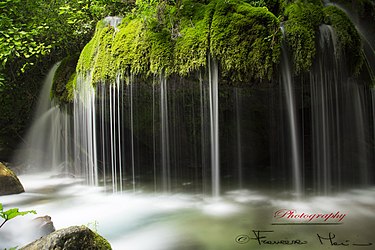 Capelli di Venere ("Venus' hair") waterfall Capelli di venere.jpg