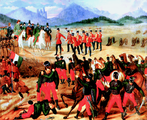 Surrender at Világos, 1849