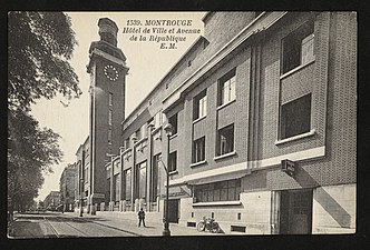 Hôtel de Ville et avenue de la République