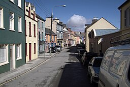 Huvudgatan i Castletownbere.