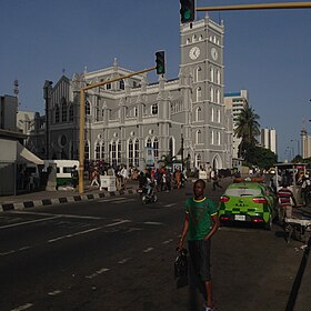 Szemléltető kép a Lagos Krisztus-székesegyház szakaszról