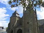 Vue de la cathédrale de Saint-Brieuc