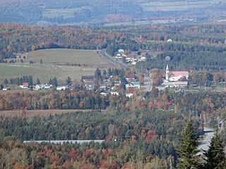 <span class="mw-page-title-main">Chartierville</span> Municipality in Quebec, Canada